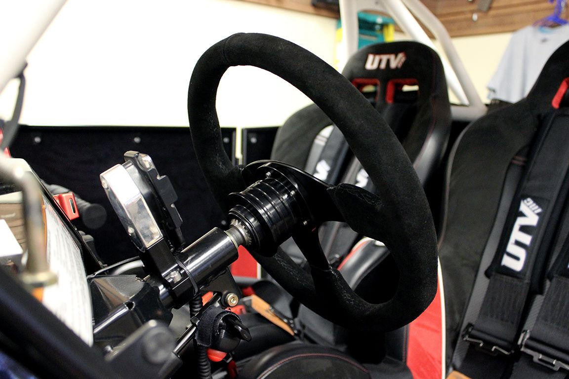 UTV INC POLARIS RZR IPHONE 4 4S BILLET STEERING WHEEL MOUNT