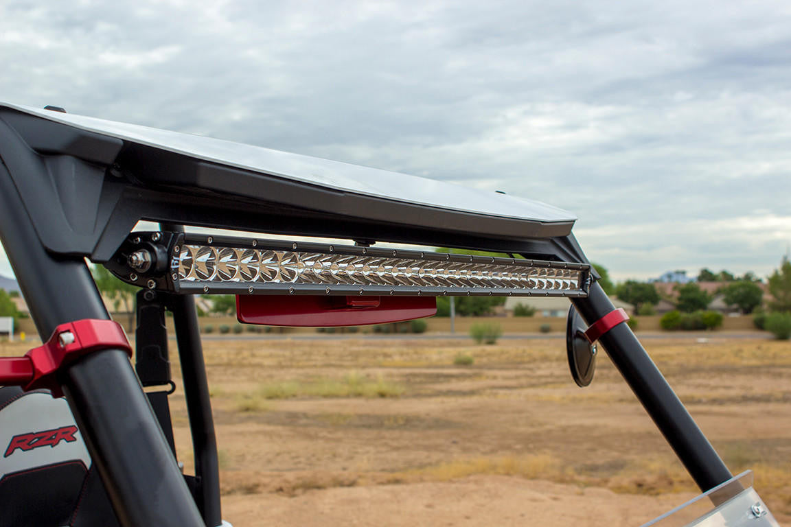 UTV INC POLARIS RZR UNDER ROOF 30" LED LIGHT BAR MOUNTS