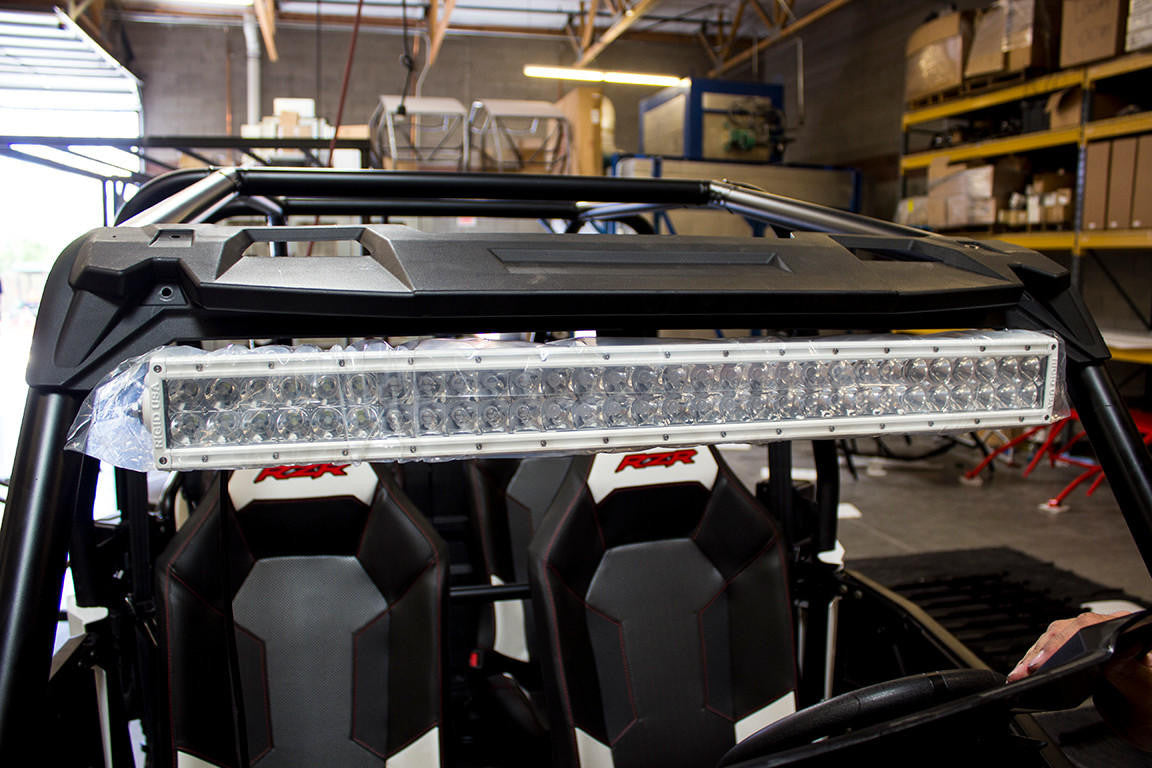 UTV INC POLARIS RZR UNDER ROOF 30" LED LIGHT BAR MOUNTS