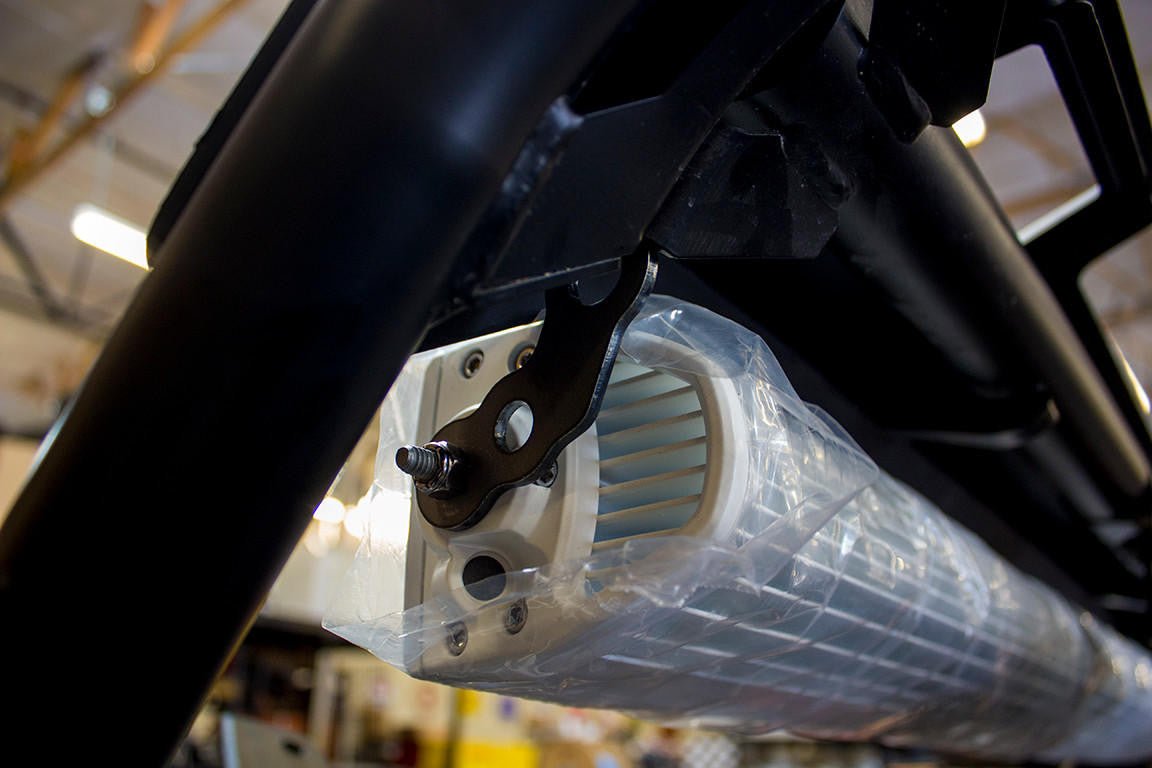 UTV INC POLARIS RZR UNDER ROOF 30" LED LIGHT BAR MOUNTS