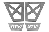 UTV INC POLARIS RZR XP 1000 & TURBO WELD IN FRONT A ARM GUSSET KIT