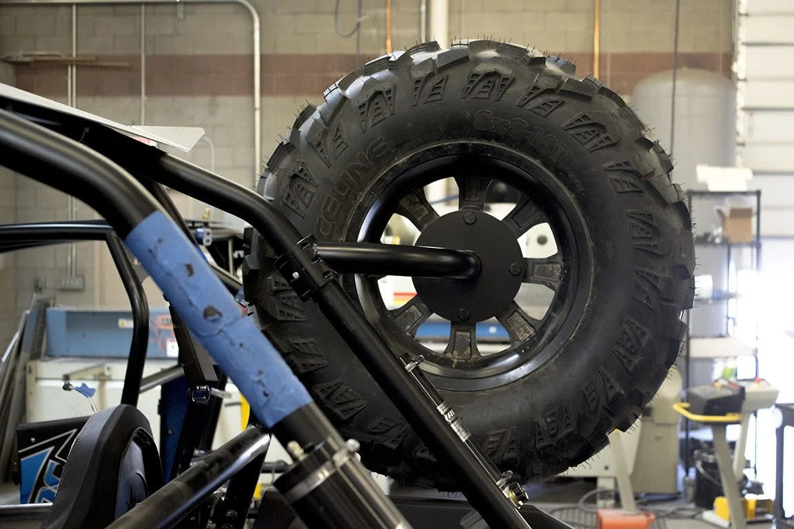 UTV INC POLARIS RZR XP 1000 BLACK SIDE MOUNT SPARE TIRE MOUNT