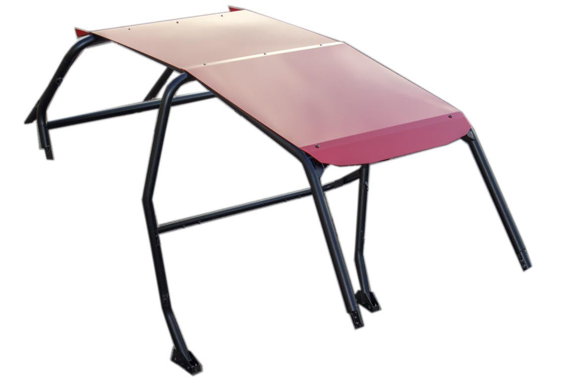 UTV INC POLARIS RZR XP 4 1000, TURBO & RZR 900-4 RED ALUMINUM ROOF