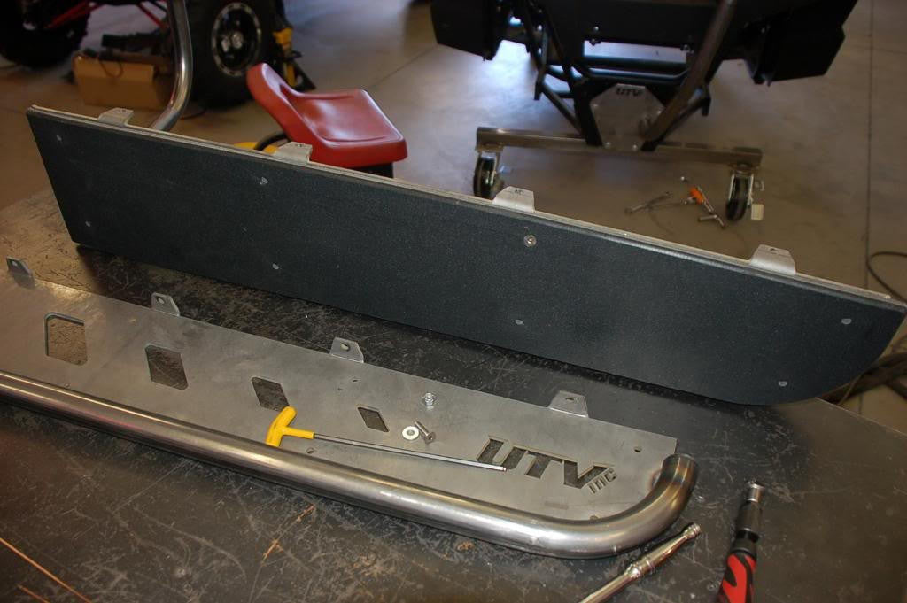 UTV INC POLARIS RZR-XP 4 900 NERF BAR UHMW SLIDERS - PAIR