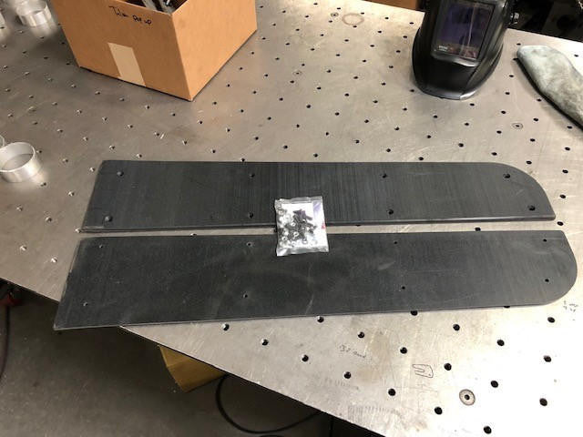 UTV INC POLARIS RZR XP 900 NERF BAR UHMW SLIDERS - PAIR