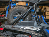 UTV INC POLARIS RZR XP TURBO S CLAMP ON IN THE BED SPARE TIRE MOUNT