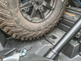 UTV INC POLARIS RZR XP TURBO S CLAMP ON IN THE BED SPARE TIRE MOUNT