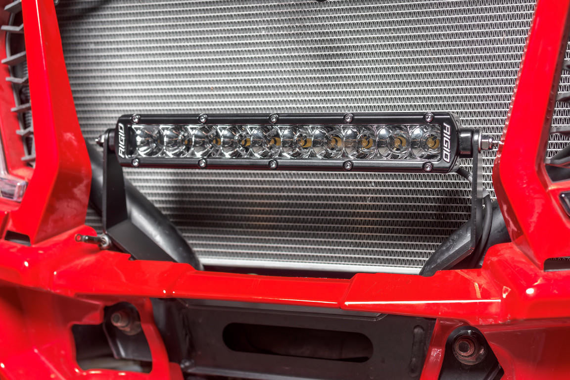 UTV INC POLARIS RZR XP TURBO S GRILL 10” LED LIGHT BAR MOUNTS