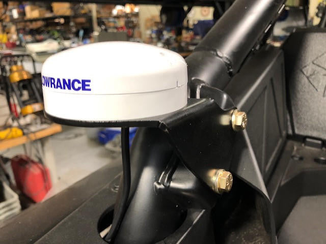 UTV INC RZR PRO R LOWRANCE BAJA POINT 1 GPS ANTENNA MOUNT - PASSENGER