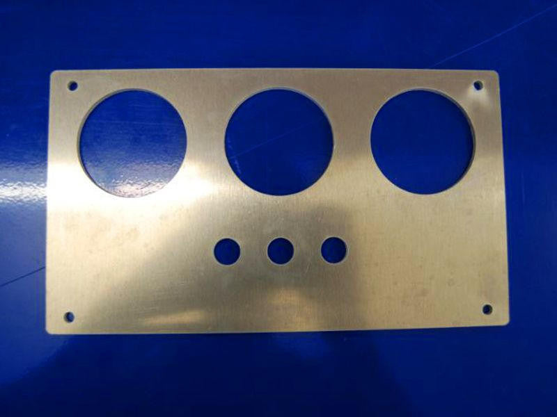 UTV INC YAMAHA RHINO 3 GAUGE & ROUND SWITCH DASH PLATE