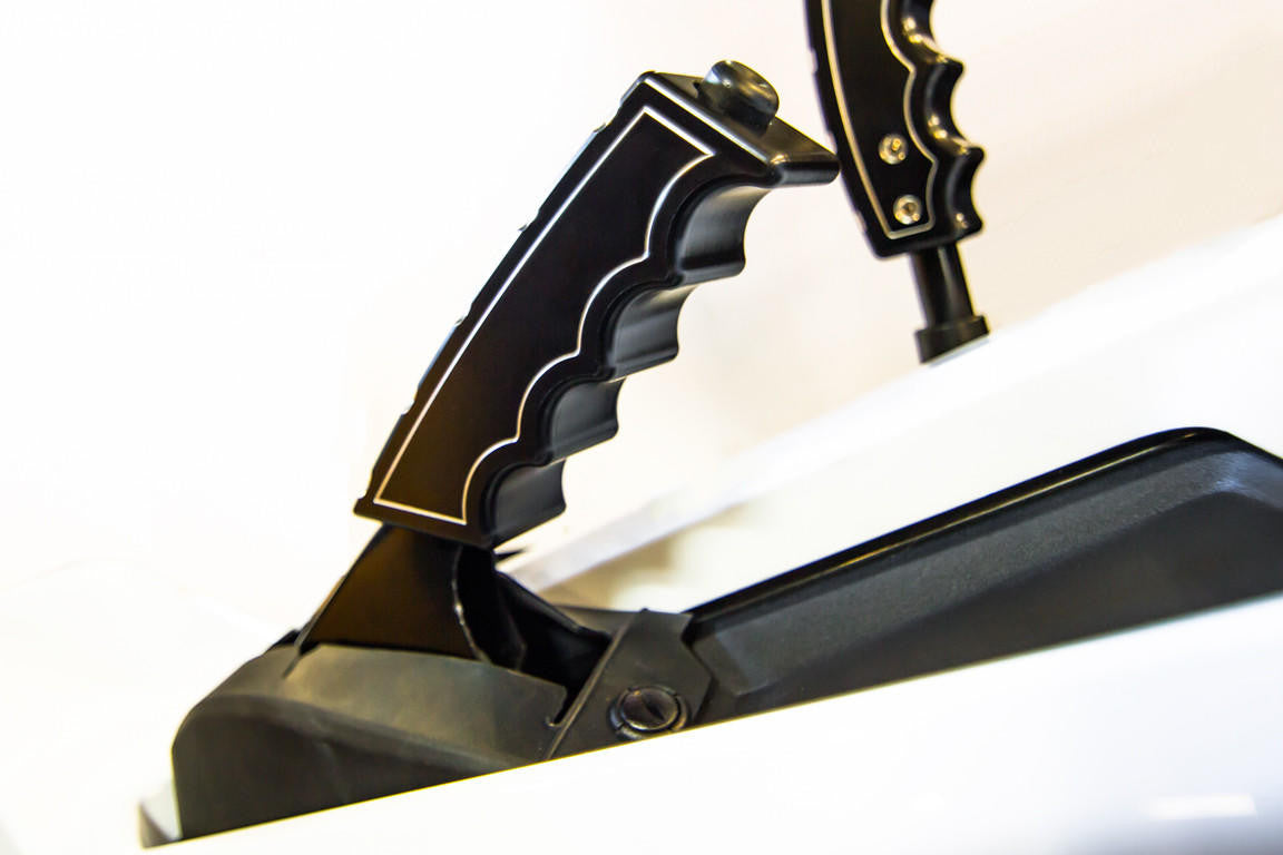 UTV INC YAMAHA YXZ1000R BLACK BILLET ALUMINUM PARKING BRAKE LEVER HANDLE COVER