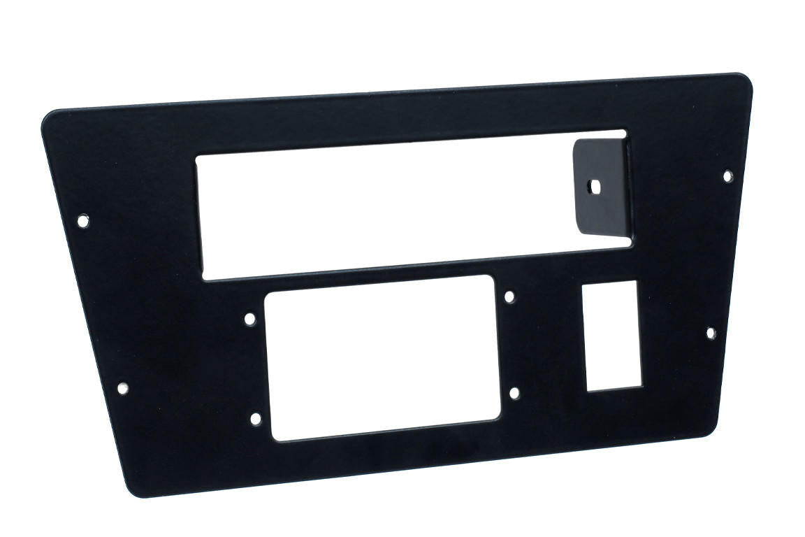 UTV INC YXZ1000 PCI INTERCOM AND TWO WAY RADIO MOUNT DASH PLATE